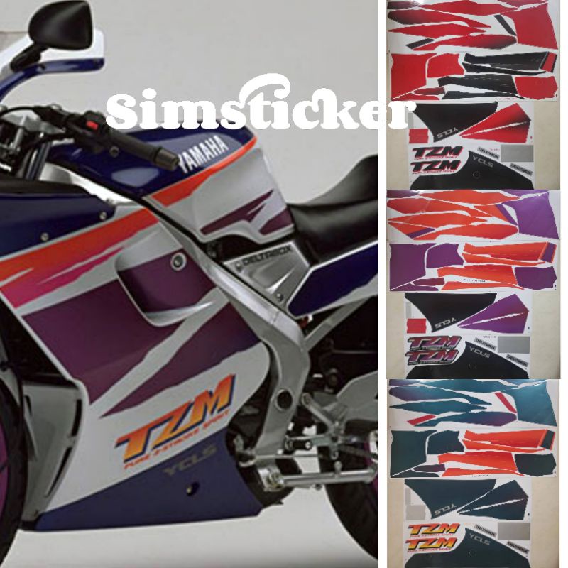 Tzm (1) สติ๊กเกอร์ร่างกาย YAMAHA