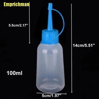 (Emprichman) ขวดบีบพลาสติกใส ขนาด 100 มล. ด้วย