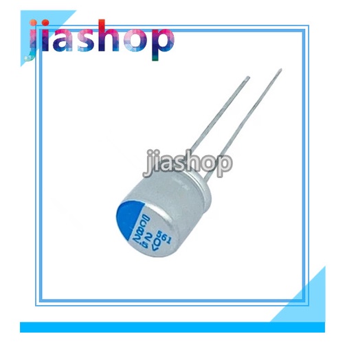 10 ชิ้น Solid capacitor 2.5 V 820uF เมนบอร์ดความจุ 820uF 2.5V 820 2.5V 6*8 มม.8*8 มม.