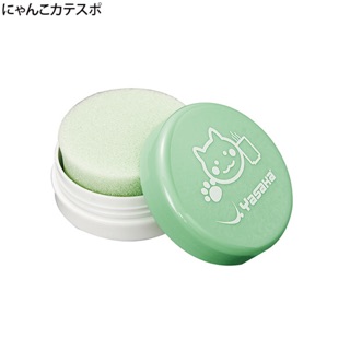 ฟองน้ำเช็ดยาง Yasaka Cat Catechin Sponge แบบตลับ