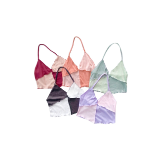 โปรโมชั่น : Set เสื้อครอปคล้องคอกระโปรงเทนนิส สีพาสเทลน่ารักเซ็กซี่สุด❤️‍