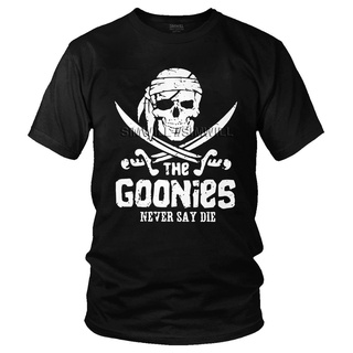 [S-5XL] เสื้อยืดแขนสั้น พิมพ์ลาย The Goonies Skull Pirates สําหรับผู้ชาย 777483