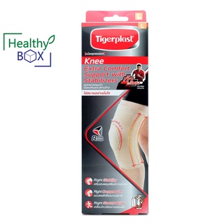 Tigerplast Knee Stabilizers Support L อุปกรณ์พยุงเข่าชนิดเสริมแกนด้านข้าง (V)