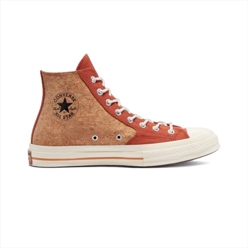 Converse รองเท้าผ้าใบ Chuck Taylor 70 Popped Cork Hi | Red Bark/Egret/Gum ( 170853CU1BR )
