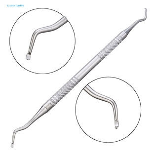 Farfi  Stainless Steel Double Ended Ingrown Toe Nail Lifter Correction Pedicure Tool