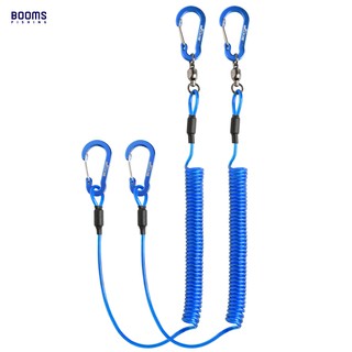 Booms FISHING T02 เชือกยางยืดนิรภัย 2 เมตร สําหรับตั้งแคมป์