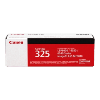 Canon Cartridge 325 ตลับหมึกโทนเนอร์ สีดำ ของแท้ Black Toner Original Cartridge