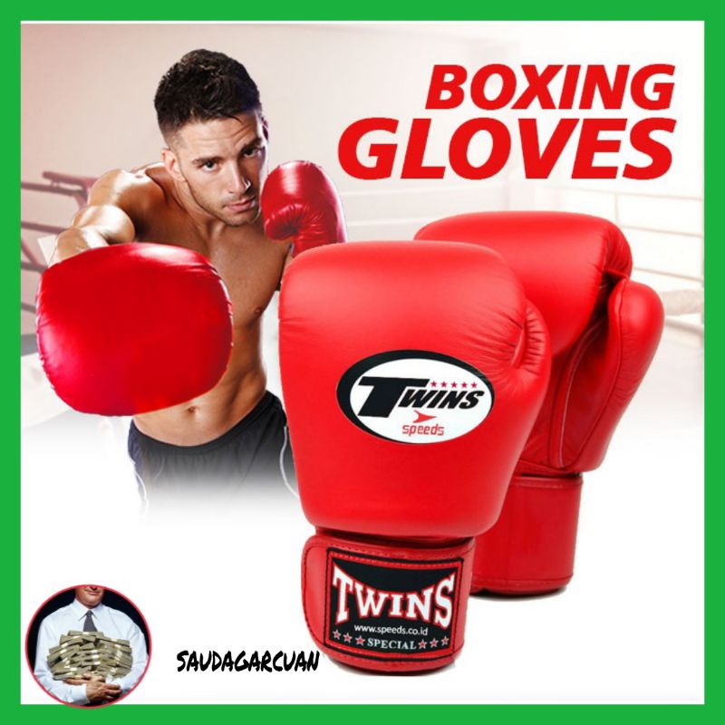 นวมชกมวย Twins MMA นวมชกมวยไทย / นวมชกมวยกีฬา Punch Training Import 033-7