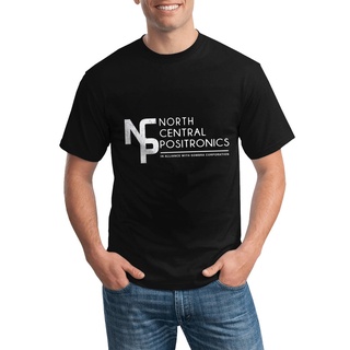 เสื้อยืดลําลอง พิมพ์ลายโลโก้สัญลักษณ์ North Central Positronics The Dark สําหรับผู้ชาย