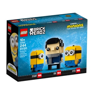 Hobbit99::Lego BrickHeadz. 40420 Gru, Stuart and Otto  ของใหม่