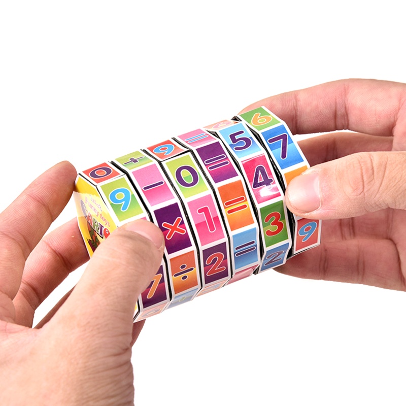 Blove* การเรียนรู้ Magic Cube ของเล่นคณิตศาสตร์ปริศนาพลาสติกคณิตศาสตร์ Recognition การเรียนรู้ในช่วงต้นของเล่นการสอน Aid สําหรับก่อนวัยเรียน - รูปที่ 7