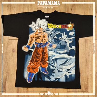 เสื้อยืดผ้าฝ้ายพิมพ์ลายขายดี [ DRAGON BALL KAI ] เสื้อการ์ตูน ดราก้อนบอล papamamam vintage