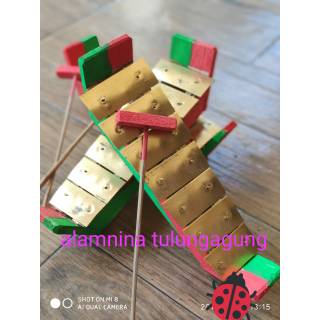 เครื่องดนตรี Toti gambang kenong Java gamelan