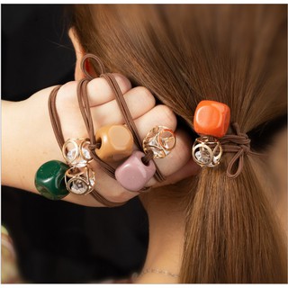 ใหม่! น่ารักมว๊ากก! ยางรัดผมสไตล์เกาหลี Korea Hair Accessory New Arrival