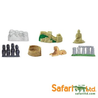 SafariLtd. : SFR678204* โมเดลแบบหลอด World Landmarks TOOB