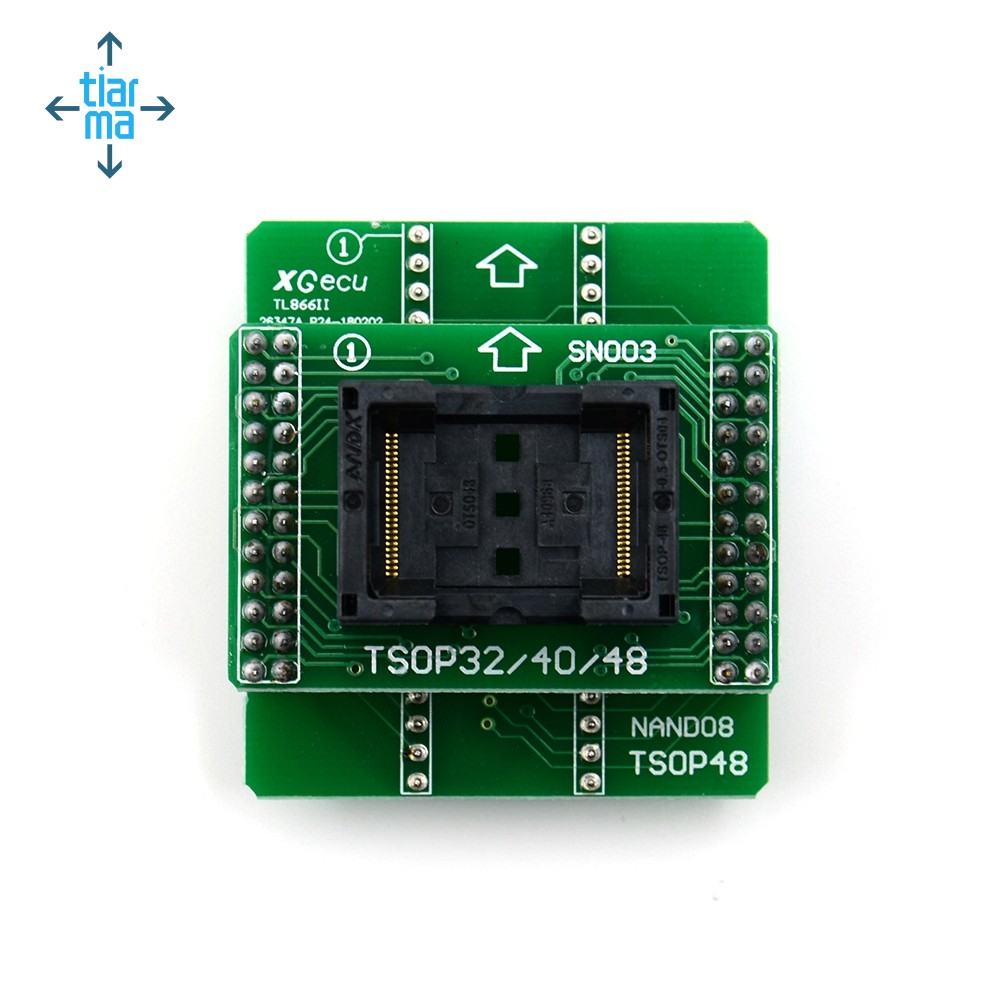 Andk Tsop48 Nand Adapter Only For Xgecu Minipro Tl866Ii Plus Programmer For Nand Flash Chips Tsop48