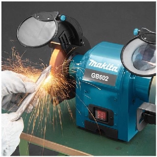 MAKITA มอเตอร์หินไฟ 6" นิ้ว รุ่น GB602 แท้ประกันศูนย์1ปี bench grinder