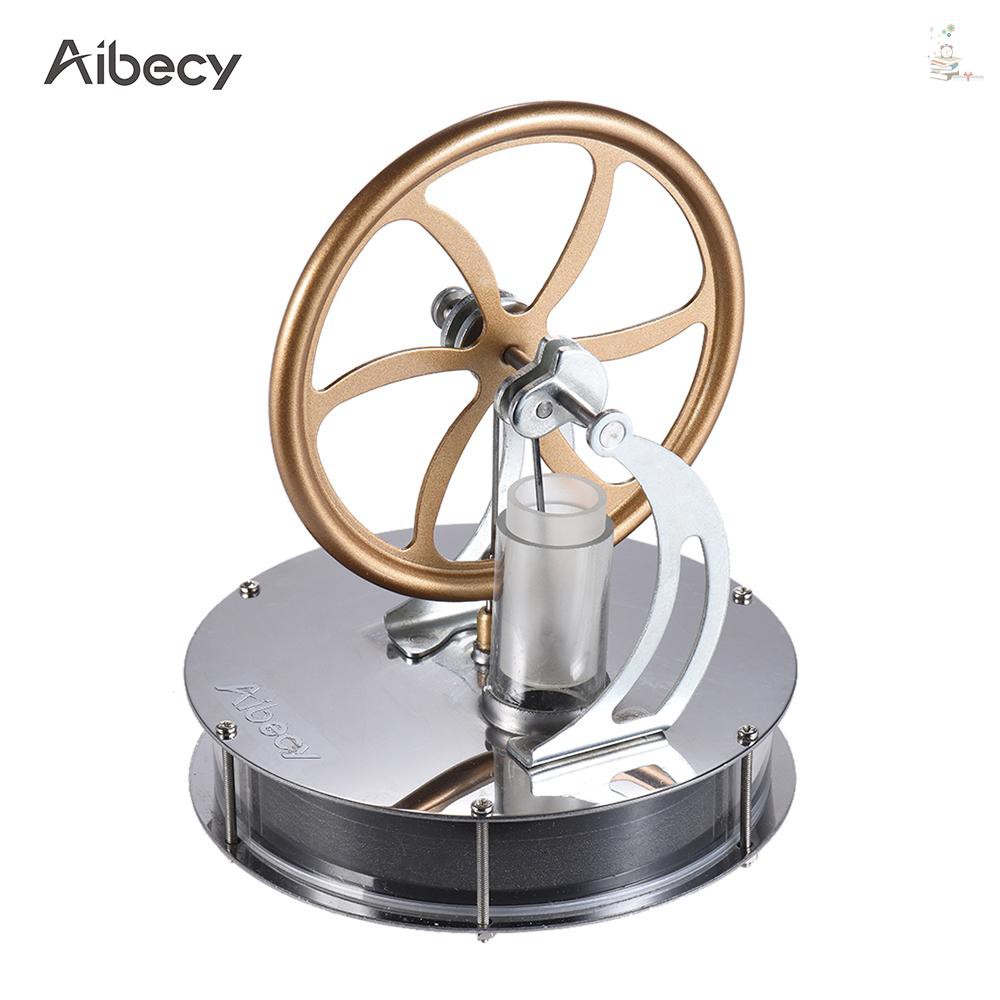 ➽T✬G Aibecy Low Temperature Stirling Engine Motor Model Heat Steam Education Toy DIY Kit
