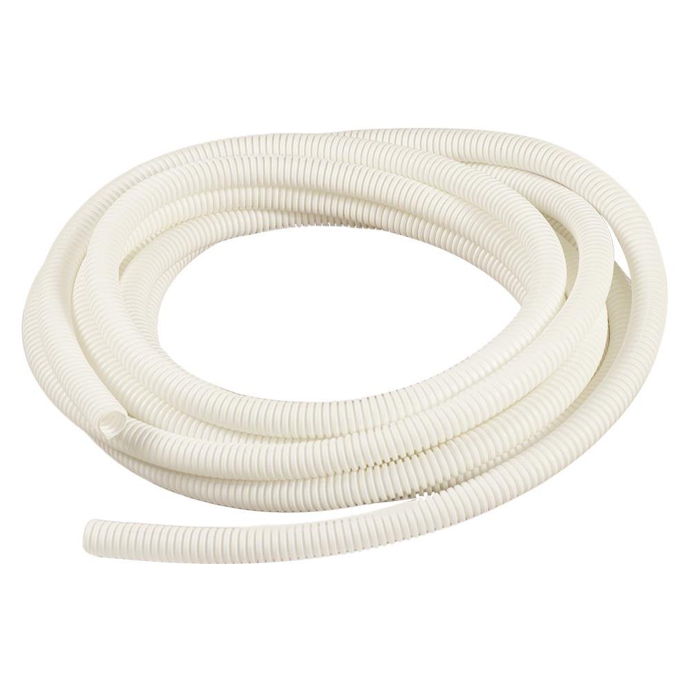 ท่ออ่อน ท่ออ่อน ELECKTA 25 มม. 5 ม. สีขาว ท่อร้อยสายไฟ อุปกรณ์ งานระบบไฟฟ้า FLEXIBLE CONDUIT ELECKTA