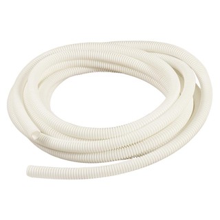 ท่ออ่อน ท่ออ่อน ELECKTA 25 มม. 5 ม. สีขาว ท่อร้อยสายไฟ อุปกรณ์ งานระบบไฟฟ้า FLEXIBLE CONDUIT ELECKTA 25MM 5M WHITE