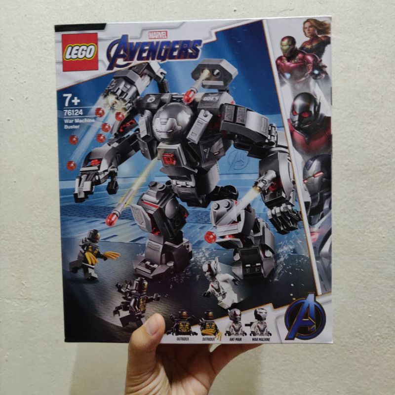 เลโก้ lego avengers 76124 war machine buster ของแท้ 100% มือ1 กล่องคม