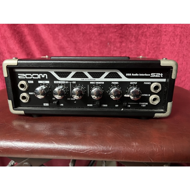 usb audio interface ZOOM รุ่น S2t มือสอง