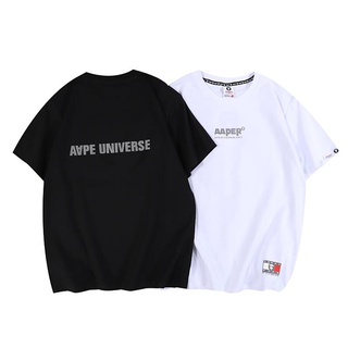 [S-5XL] AAPE 3201 เสื้อยืด แฟชั่น สําหรับผู้ชาย ผู้หญิง