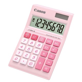 เครื่องคิดเลข สีชมพู Canon LS-88Hi III Canon Pink Calculator LS-88Hi III