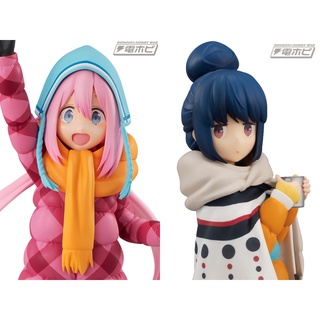 [ฟิกเกอร์แท้] Yurucamp - Kagamihara Nadeshiko / Shima Rin - Special Figure (FuRyu)