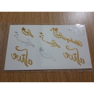 Tattoo Sticker (Metallic Color)