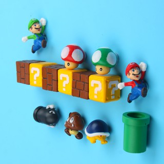 แม่เหล็กติดตู้เย็น 3D ที่ติดตู้เย็น ลายมาริโอ้ Mario แม่เหล็ก ตกแต่ง Magnet Mario