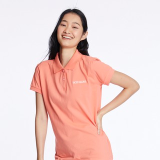 BODY GLOVE Womens Basic Polo เสื้อโปโล ผู้หญิง สีพีช-08