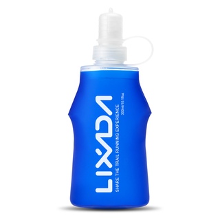 Lixada ขวดน้ําแบบพับได้ Bpa Free สําหรับวิ่งเดินป่าขี่จักรยาน