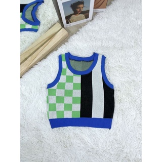 Grabby knit top เสื้อกล้ามไหมพรม
