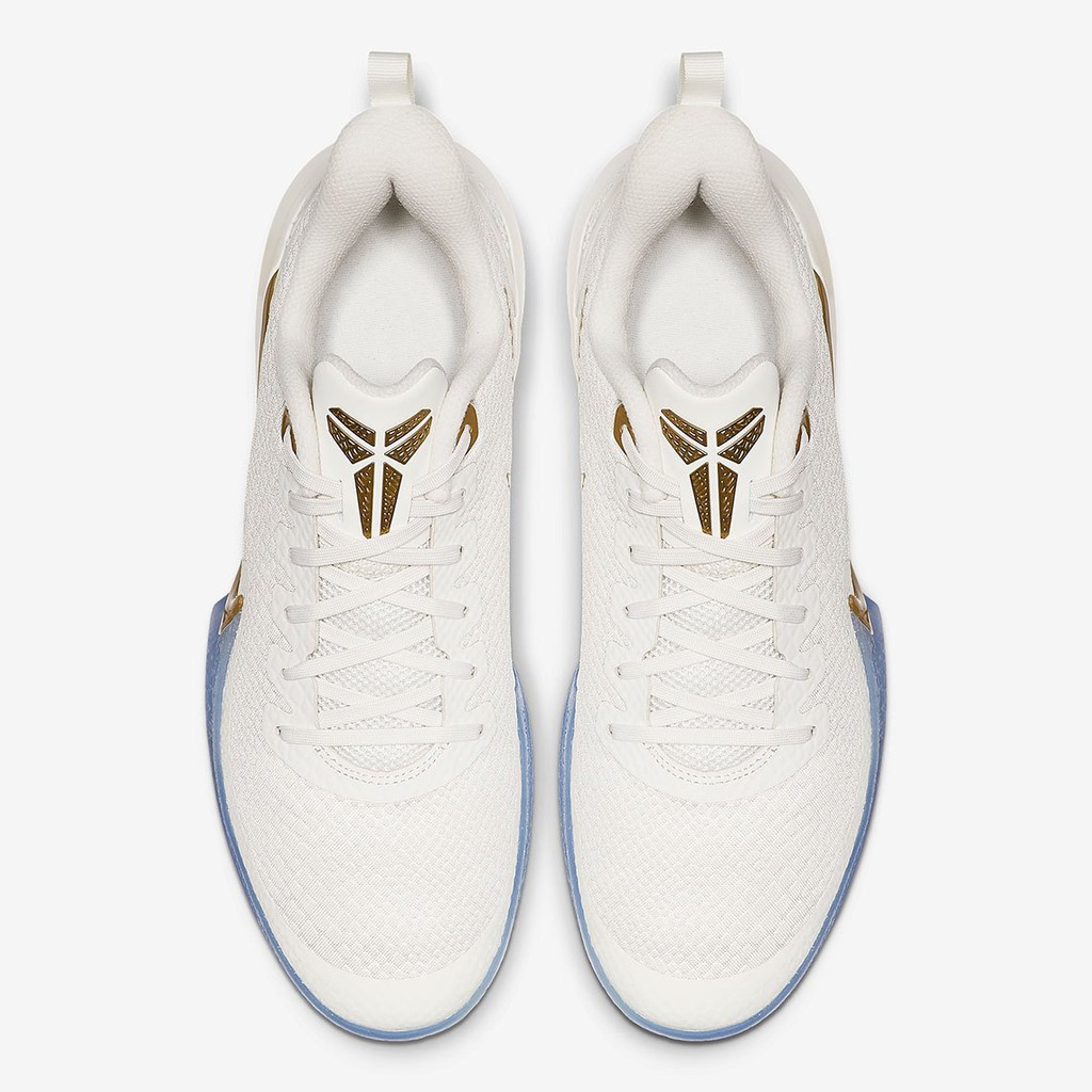 kobe mamba white and gold