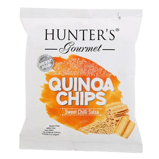 ฮันเตอร์กูเมท์แผ่นควินัวอบกรอบรสซอสพริกหวาน 28กรัม Hunter Gourmet Crispy Quinoa Sheet Sweet Chili Sauce Flavor 28g.