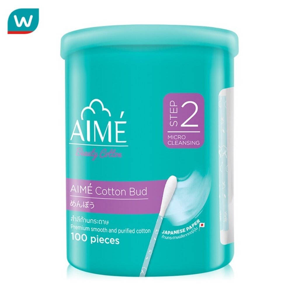 AIME เอเม่ คอนตอนบัด 100 ชิ้น (สำลี)