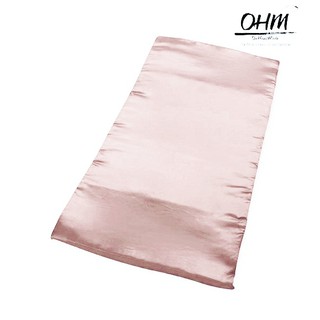 OHM ปลอกที่นอนปิคนิคแบบมีซิป ผ้าเครปซาติน 220 เส้น ขนาด 5 ฟุต (สีโอล์ดโรส)