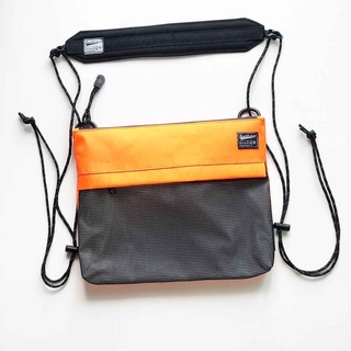 SECRET SEALING BAG XPAC SACOCHE HOT ORANGE (WATERPROOF) - กระเป๋าสะพายข้างกันน้ำ สะท้อนแสง