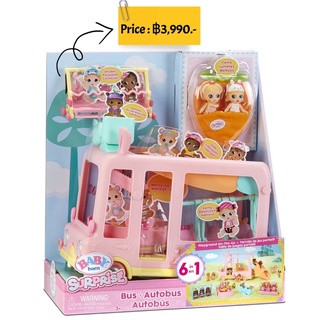 Baby Born Surprise Mini Babies Bus, Pink