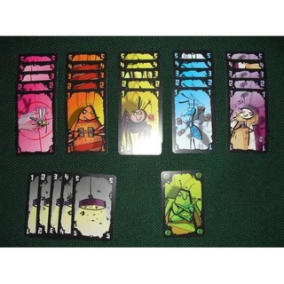 Kakerlaken Board game คู่มือไทย ( Poker / Cheat moth [ motte ] / Royal / Schummel / Heuschrecken ) - บอร์ดเกม เกมแมลงสาบ