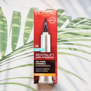 (LOreal® Paris) Revitalift Derm Intensives 10% Pure Vitamin C Concentrate Serum 30 ml ลอรีอัล ปารีส เซรั่ม วิตามินซี