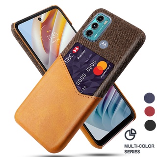 เคสโทรศัพท์มือถือหนังกันกระแทกสําหรับ Motorola Moto G60 G50 G30 G10 G100