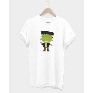 เสื้อยืดลาย ฮาโลวีน franken kid