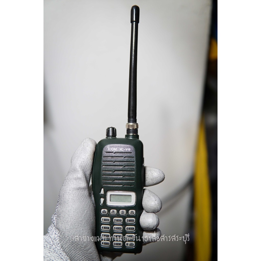 เสายางแมทความถี่ รับส่งแรงๆ พิเศษ ขั้ว BNC ทรง V8 icom2GX V80 V80E icomG80 icom3FGX และใช้ได้กับวิทย