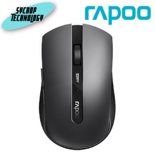 RAPOO เม้าส์ไร้สาย Rapoo 7200M (MS-M7200-DG) สีเทา