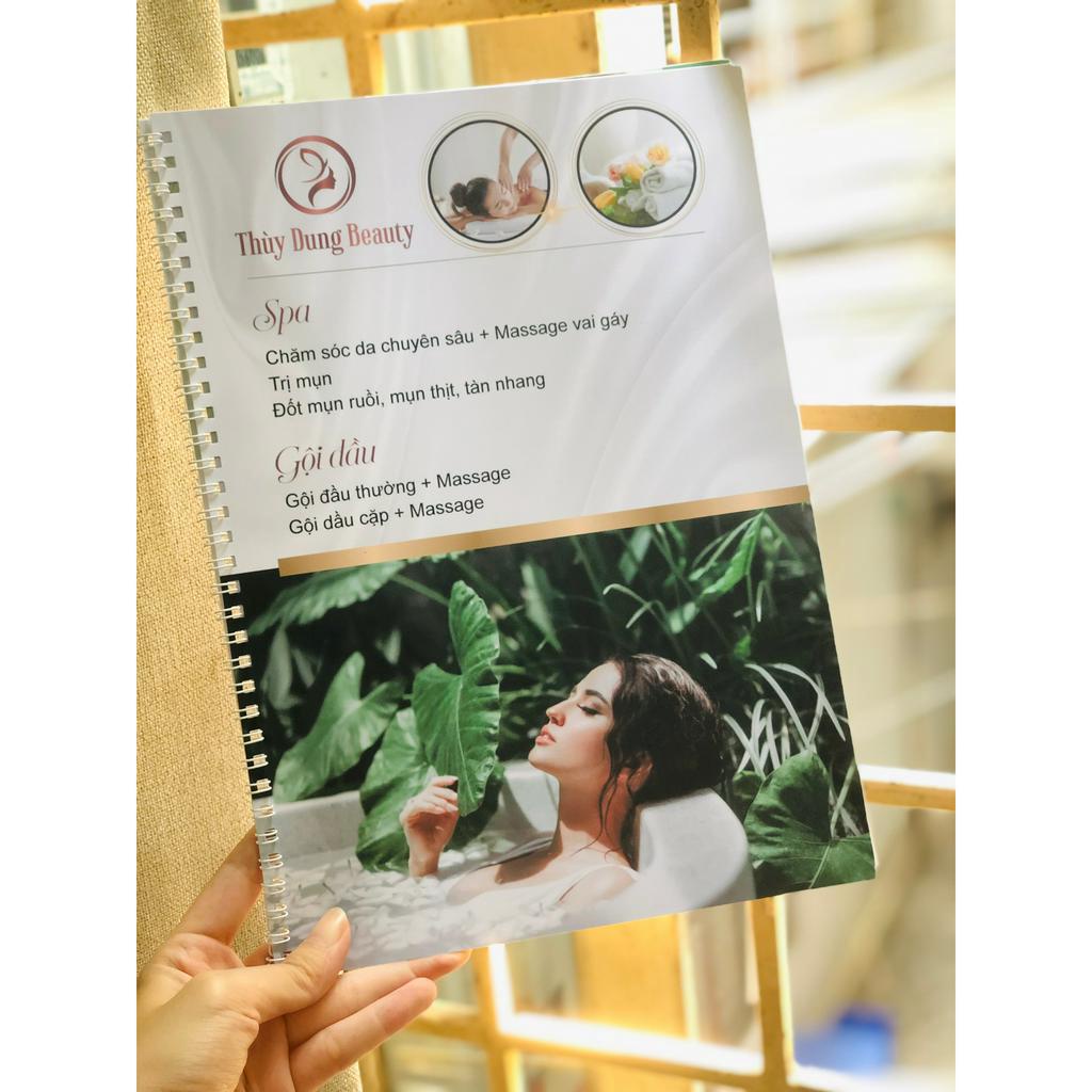 MENU SPA - COSMETIC MENU - พิมพ์สวยเร็ว ดีไซน์สวย