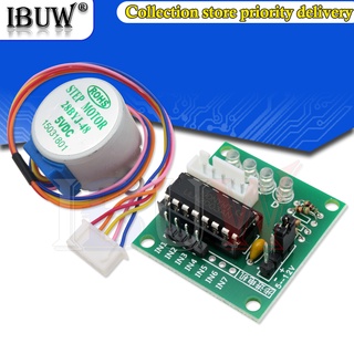 สเต็ปมอเตอร์ 28BYJ-48-5V 4 เฟส และบอร์ดไดรเวอร์ ULN2003 สําหรับสเต็ปมอเตอร์ Arduino ULN2003