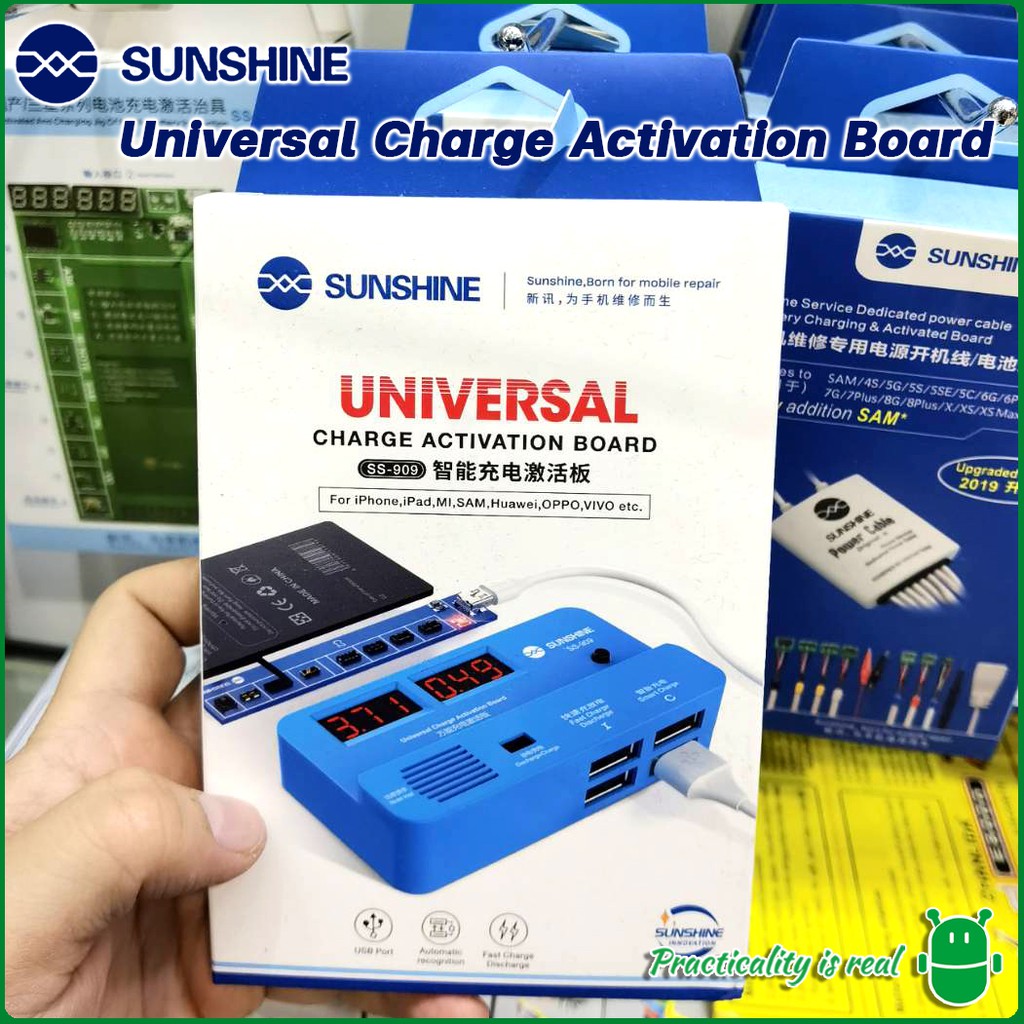 Universal Charge Activation Board ชาร์จโทรศัพท์มือถือ Activation Board sunshine SS-909