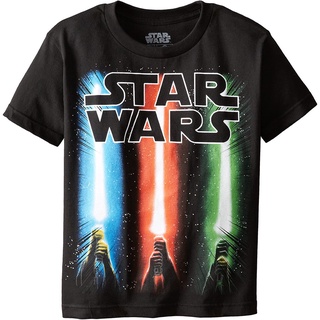 100%cotton เสื้อ ยืด ราคา ส่ง STAR WARS Men Saber Rise T-Shirt men เสื้อ ยืด ผู้ชาย คอกลม โอเวอร์ ไซส์ ชุดลำลอง